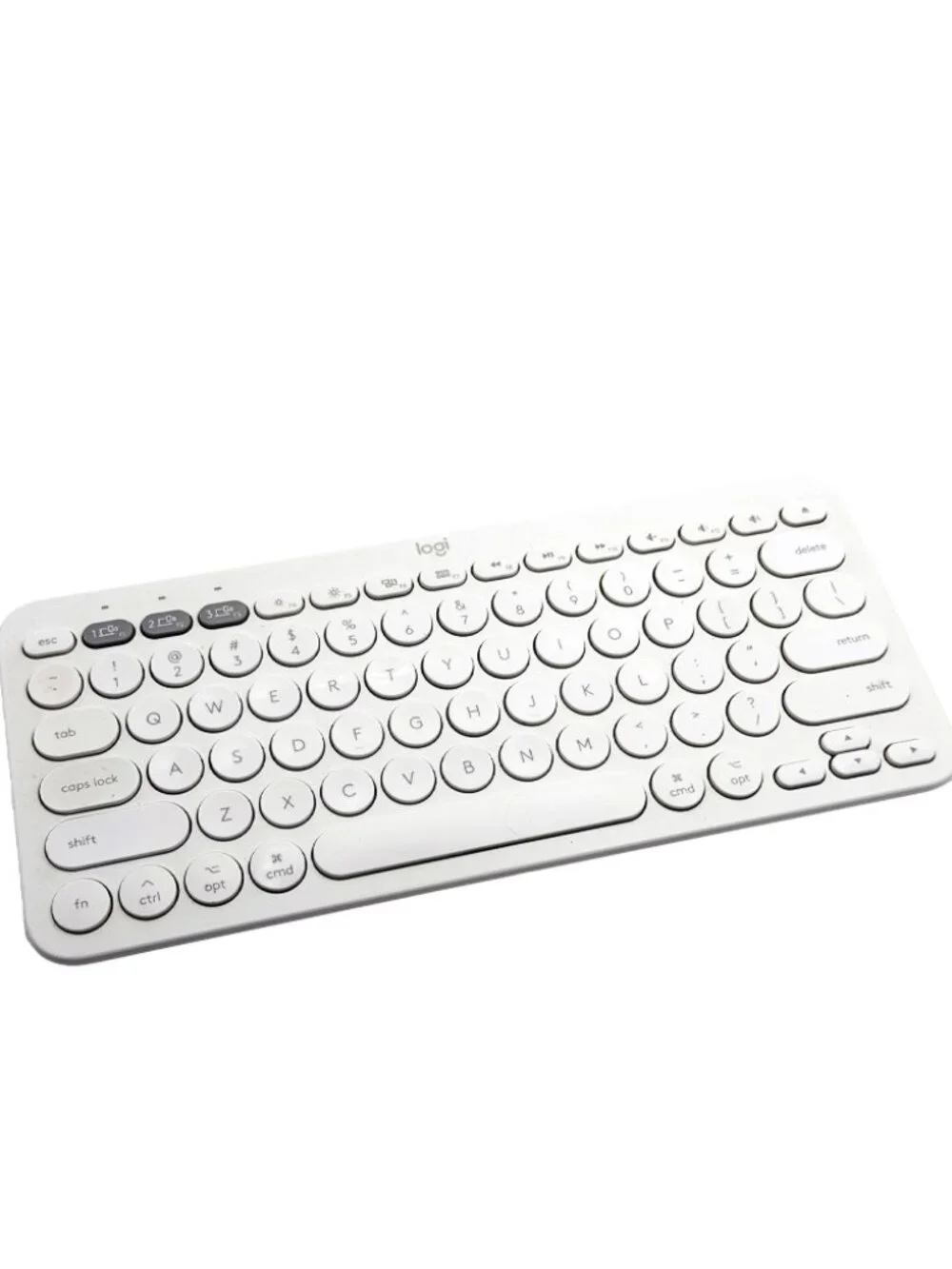 Logitech K380 Multi-Device Wireless / Bluetooth Keyboard for MAC / Off-White